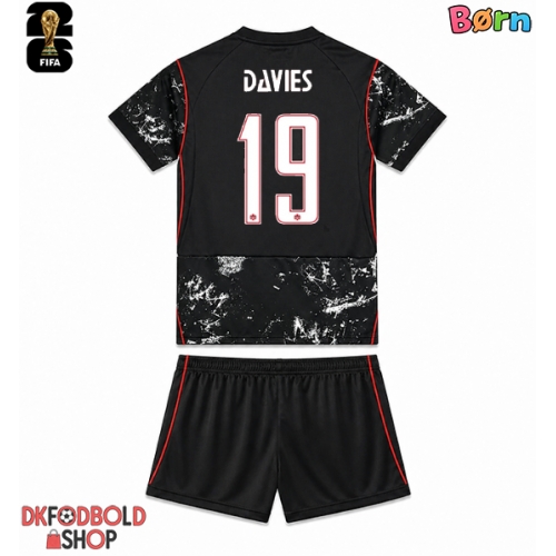 Canada Alphonso Davies #19 Udebanesæt Børn VM 2026 Kort ærmer (+ korte bukser)